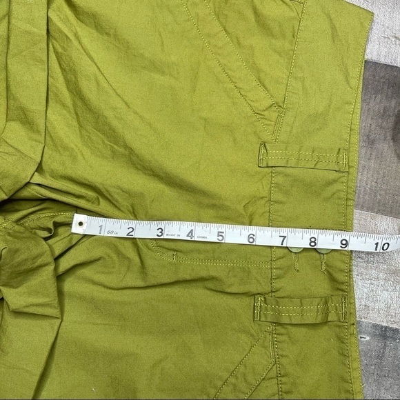 NWT The North Face Lotus Canvas Short Avocado Green size 10 - Picture 10 of 14